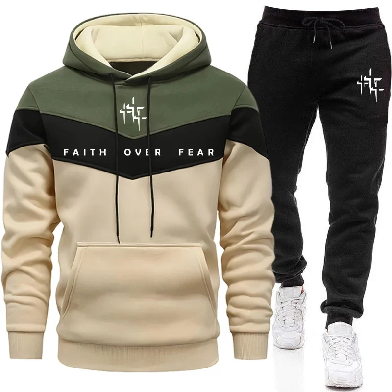 Street Fashion Outfit - Conjunto Deportivo para Hombre Faith Over