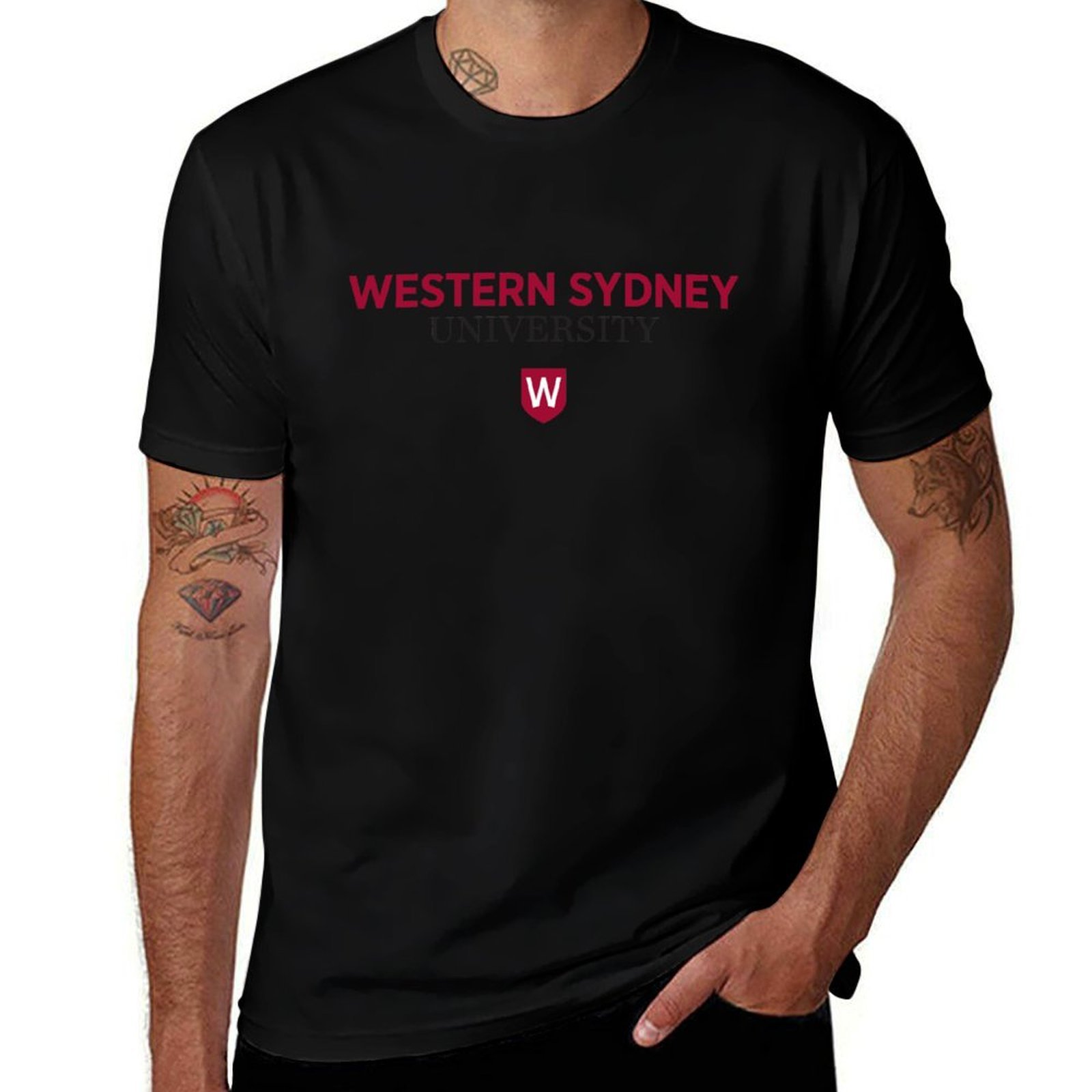 Street Fashion Sydney - Camiseta de la Universidad de Western