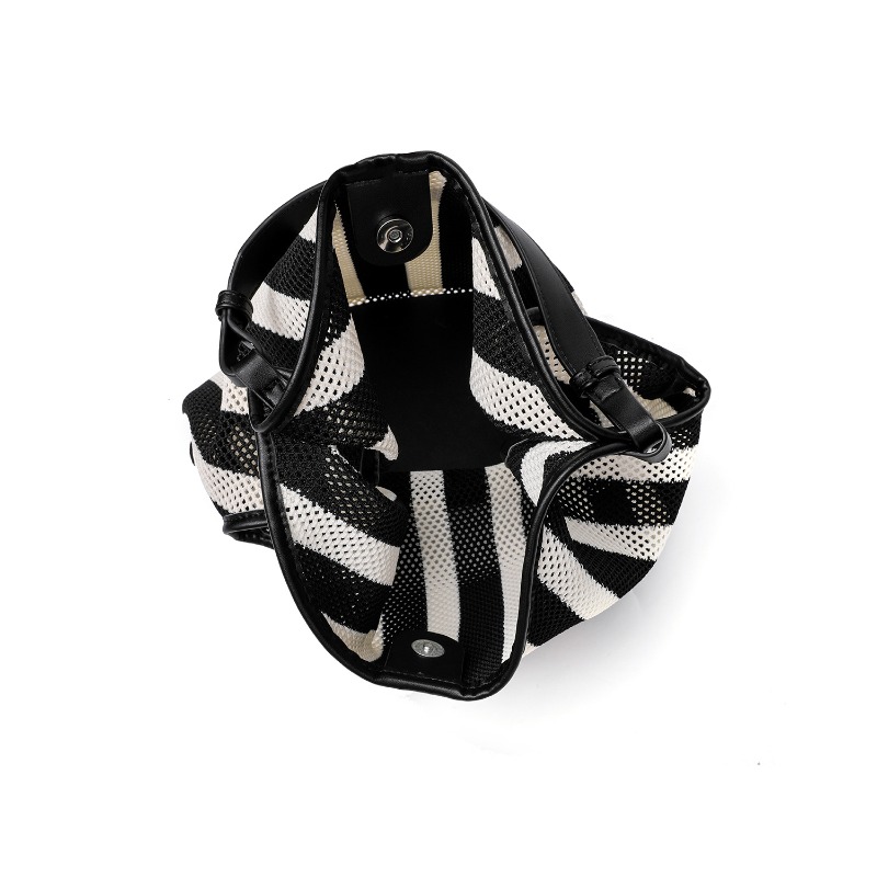 Bolso Tote Grande a Rayas Teji - Tote Bag Canvas Print reseña y precio
