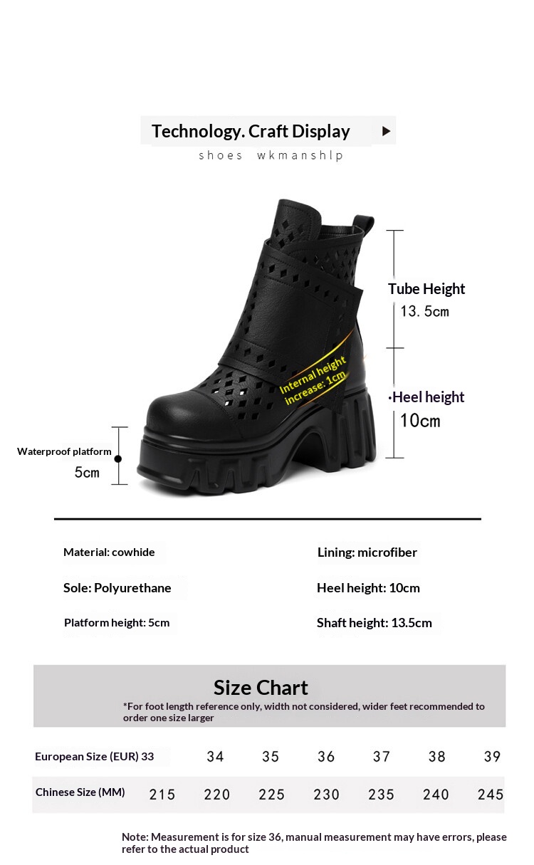 Botas de Plataforma con Tacón  - Street Fashion Outfit reseña y precio