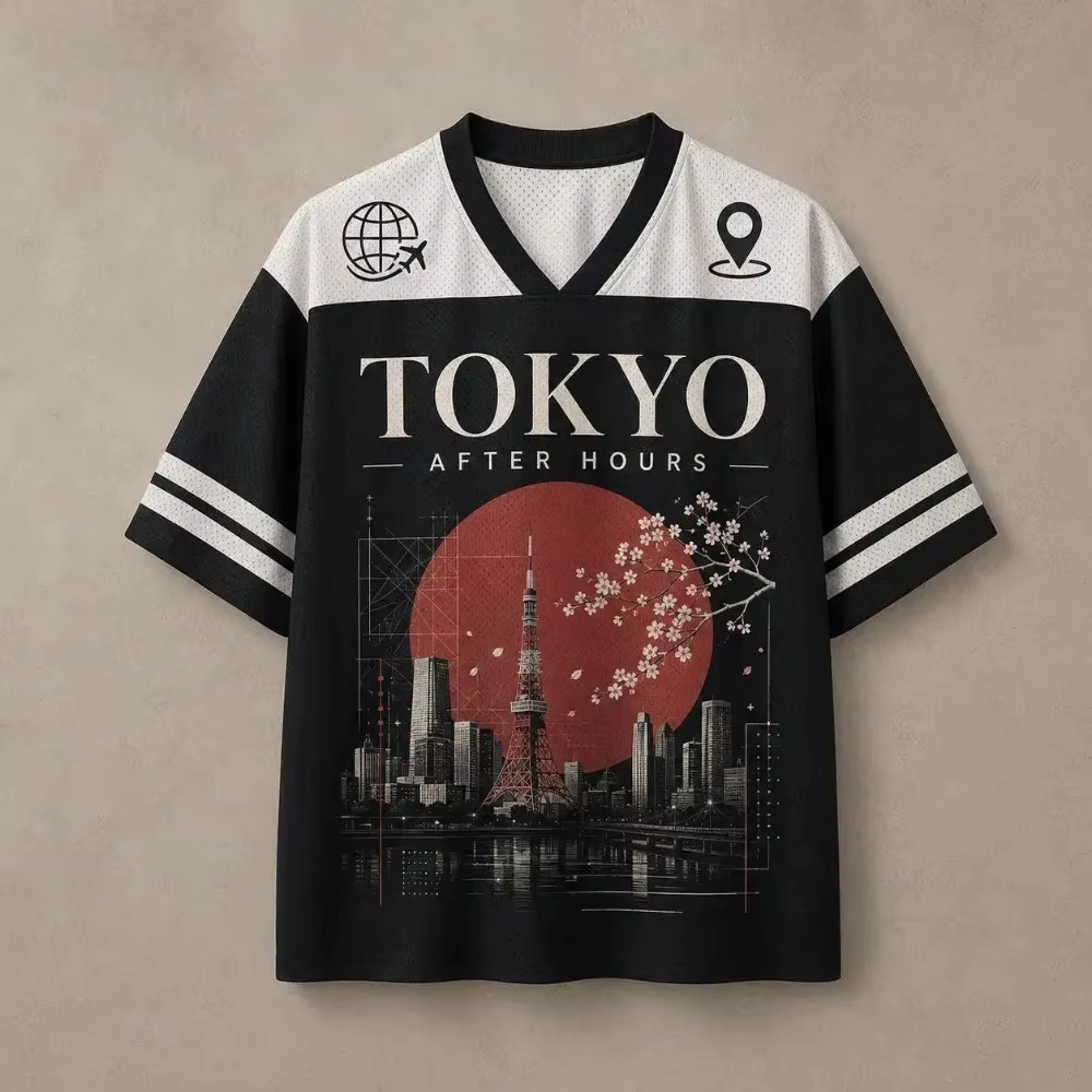 Camiseta con cuello en V para  - Street Fashion In Tokyo reseña y precio